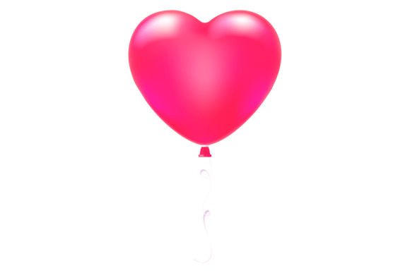Adorning Your Designs with the Pink Heart Balloon Wedding Celebration Font