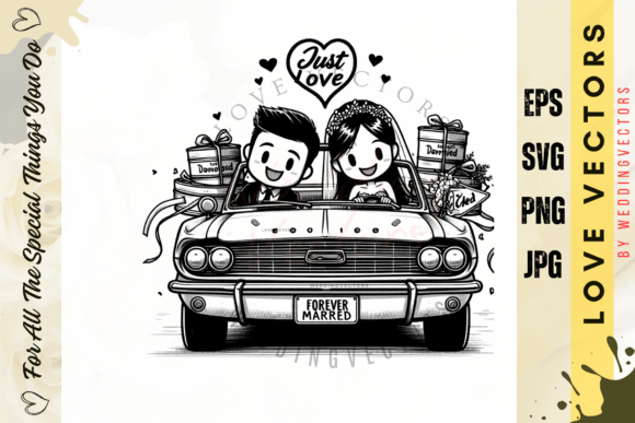 C54 Wedding & Love Vectors: A Designer's Dream