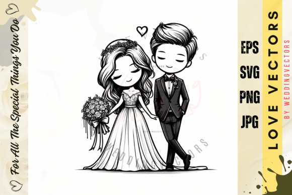 Celebrate Love with the C2611 Luxury Anniversary Illustration Set