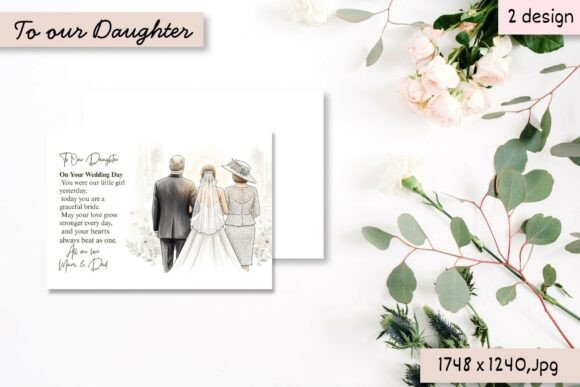 To Our Daughter on Your Wedding Day: A Design to Treasure